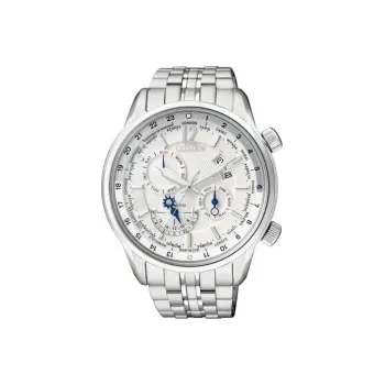 CITIZEN Automatic Mechanical Movement Stainless Steel Strap Watch 44.5mm Men's Watches White Dial