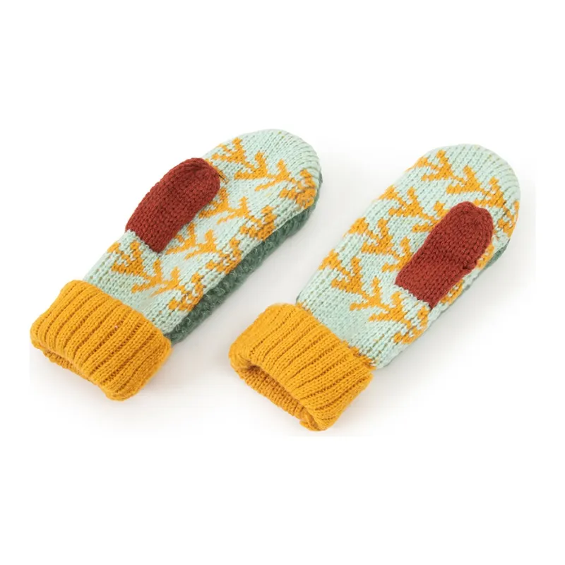 BAIJUAN Knit Gloves Unisex-2
