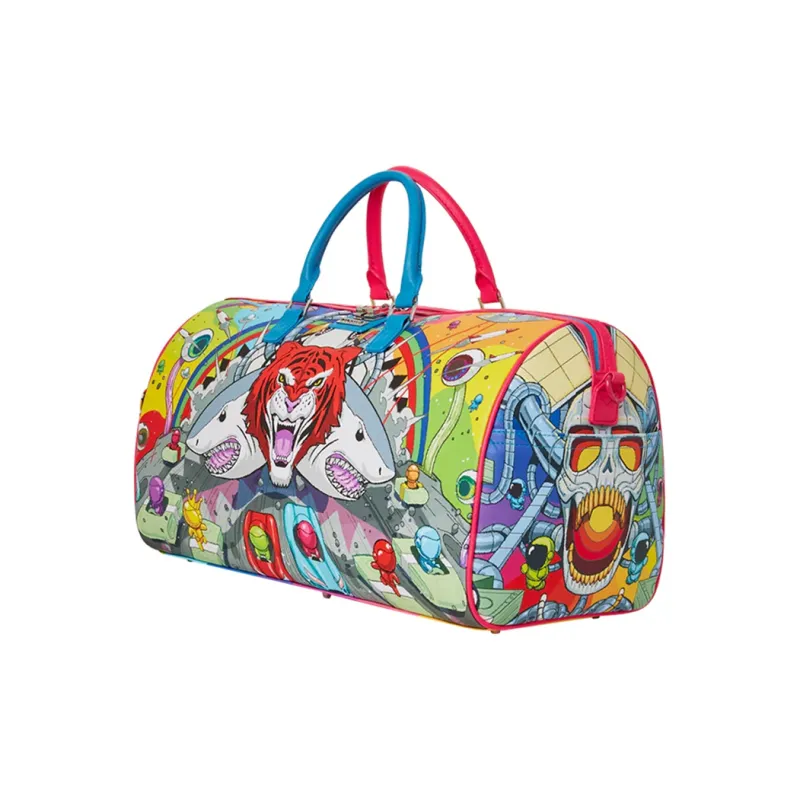 SPRAYGROUND PVC Carry on Bag Travel Bag Handbag Medium Size Unisex Multicolor-0