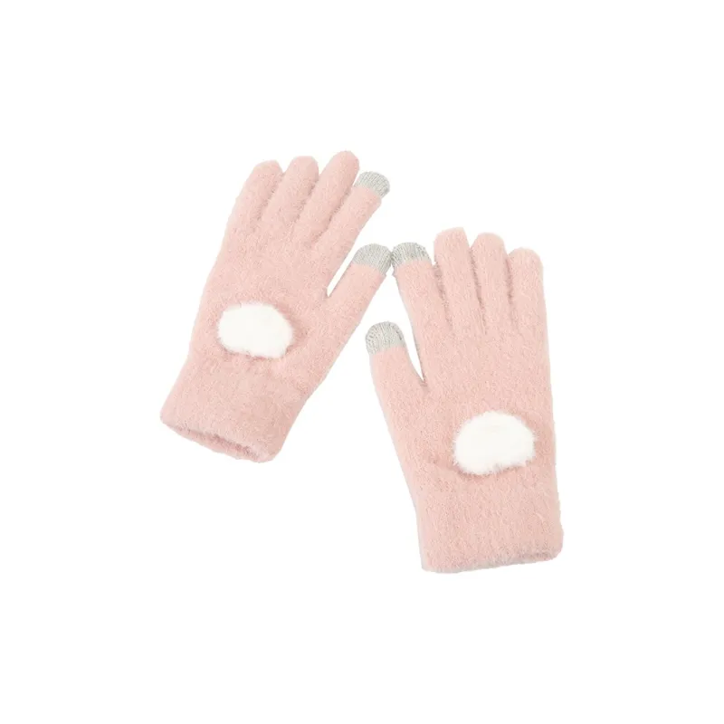BAIJUAN Knit Gloves Women's-2