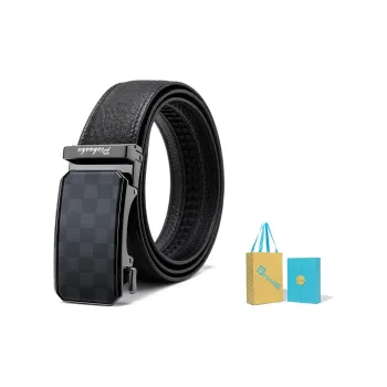 PISHUSHU Leather Belts Men