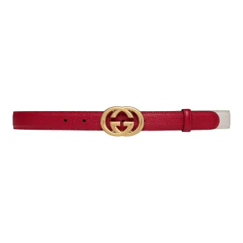 GUCCI Fashion Multicolor Leather Belts Women's Width: 2.5cm