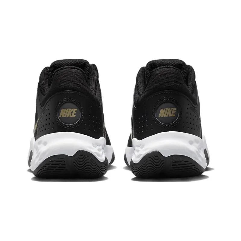 Nike Fly.By Mid 3 Black Metallic Gold Star-4