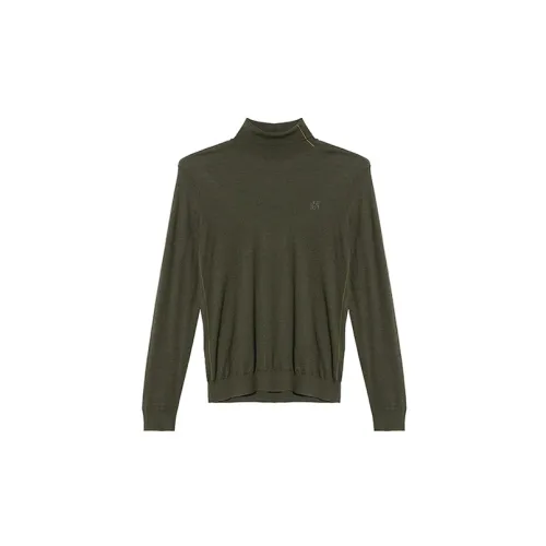 RARE Cashmere Sweaters Men Green