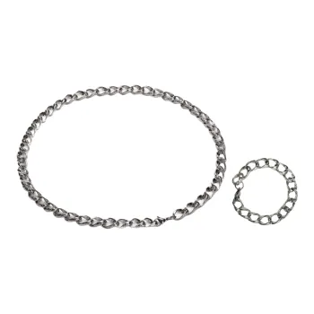 PJ's Vigor Necklaces Unisex Silver