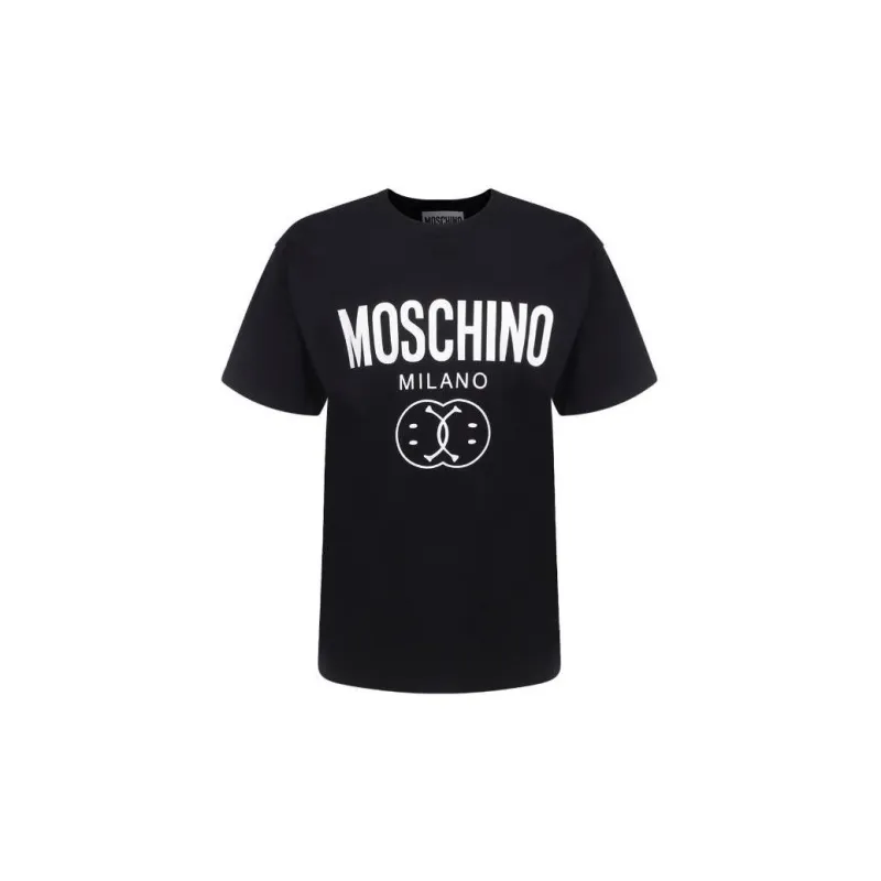 MOSCHINO Logo print Short sleeve T shirt-0