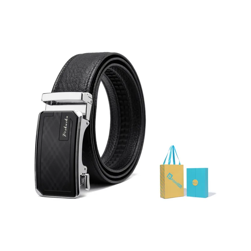 PISHUSHU Leather Belts Men-38
