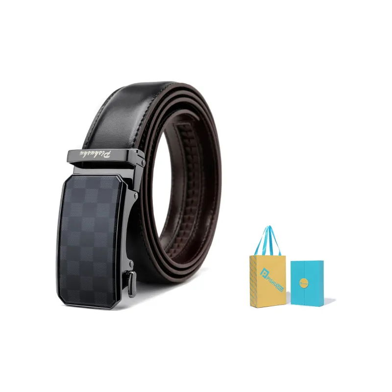 PISHUSHU Leather Belts Men-28