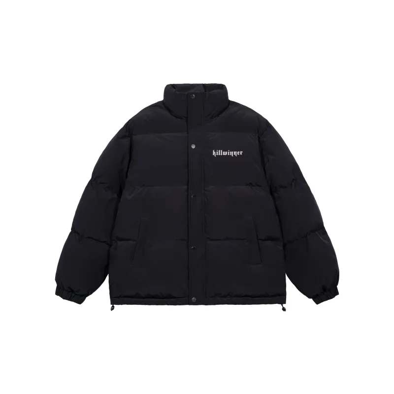 KILLWINNER Stand Collar Loose Fit Thickened Puffer Jacket Unisex-1
