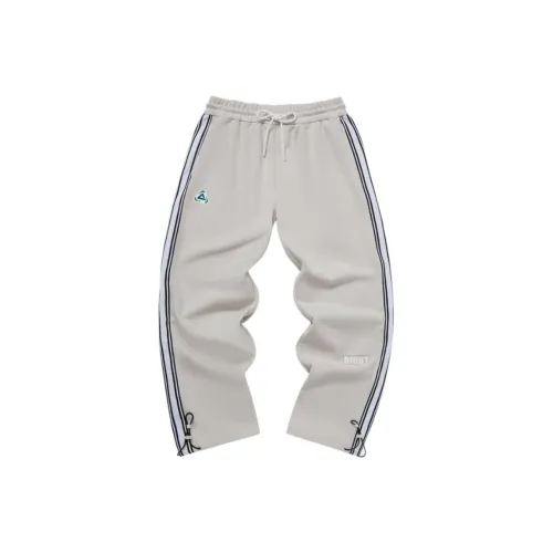 PEAK Knitted Sweatpants Men Macaron Khaki