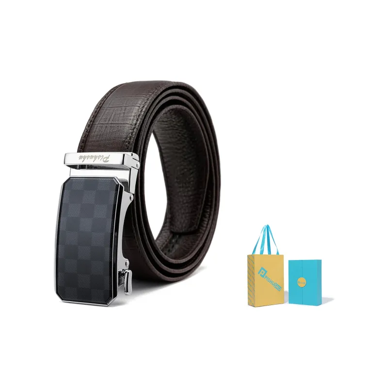 PISHUSHU Leather Belts Men-42