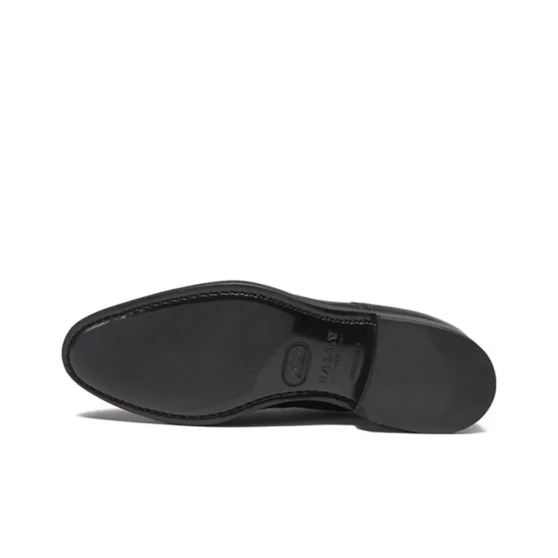 BALLY Scrivani Leather Derby Shoes-5