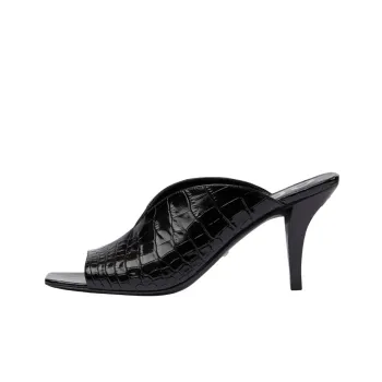 GUCCI Slide Slippers Women's Black
