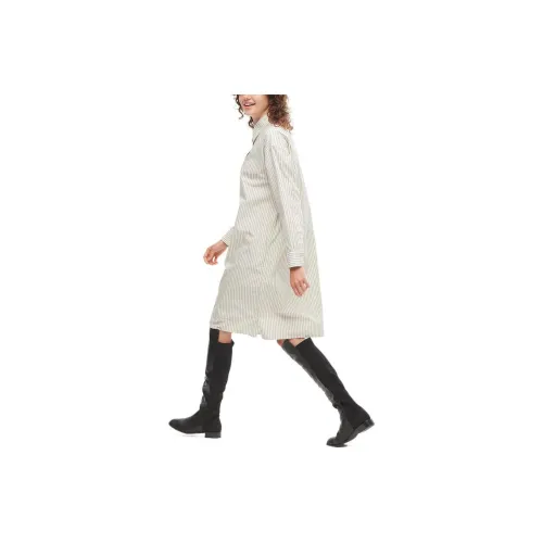 UNIQLO Long-Sleeved Dresses Women's Beige