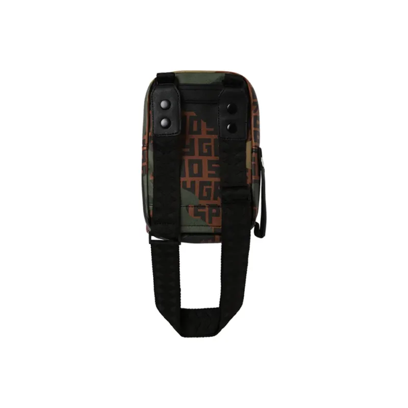SPRAYGROUND Polyester Crossbody Bag, Casual Bag, Shoulder Bag Unisex Army Green-2