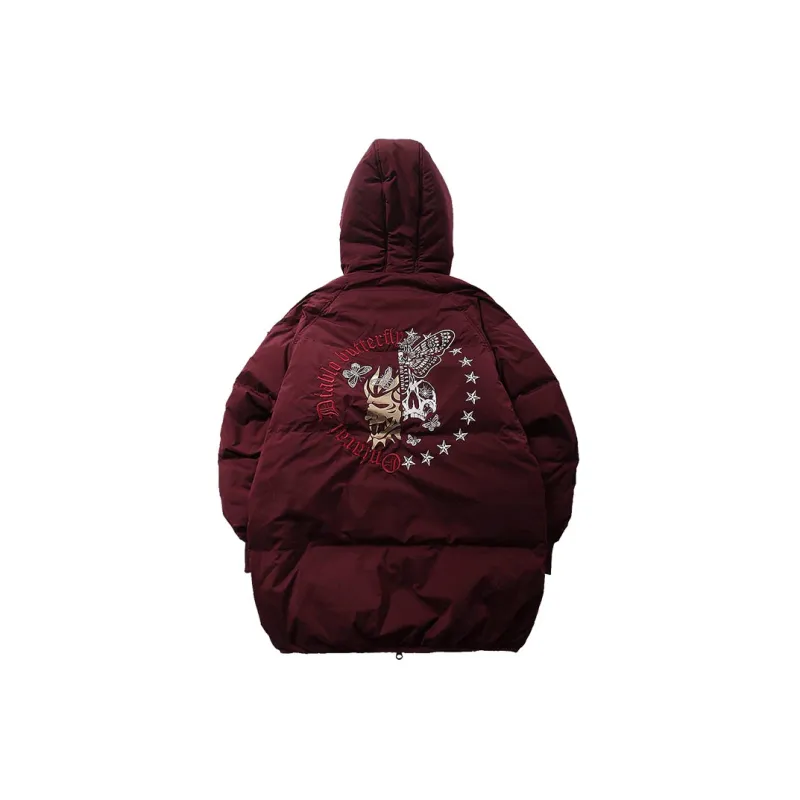 ONIARAI FW22 Down Jacket Women's Burgundy-1