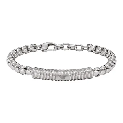 EMPORIO ARMANI BOX CHAIN Bracelets Men-0