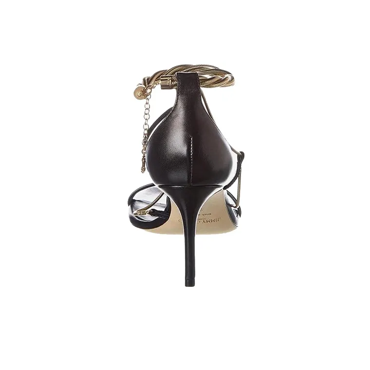 Jimmy Choo Oriana 75 Strap Sandals Women's Black-3