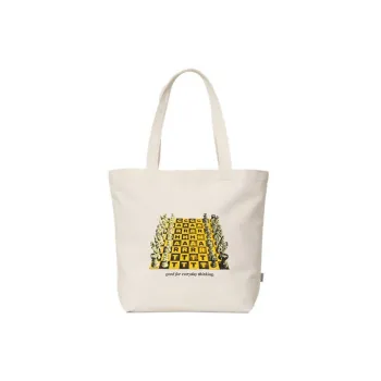 Carhartt Canvas Canvas Bag Tote Bag Shopping Bag Shoulder Bag Handbag Medium Size Unisex Natural
