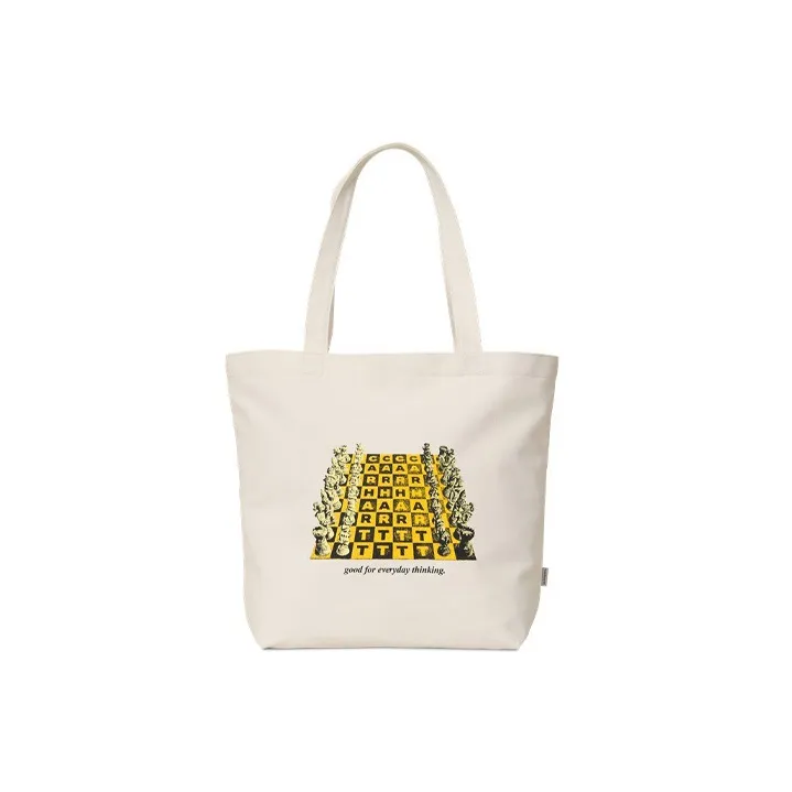 Carhartt Canvas Canvas Bag Tote Bag Shopping Bag Shoulder Bag Handbag Medium Size Unisex Natural-0
