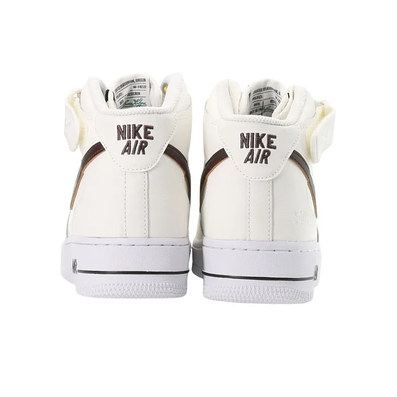 Nike Air Force 1 Mid '07 LV8 40th Anniversary Sail Brown Basalt-4