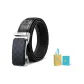 Crocodile Bright Black Silver Buckle+Box Limited Edition