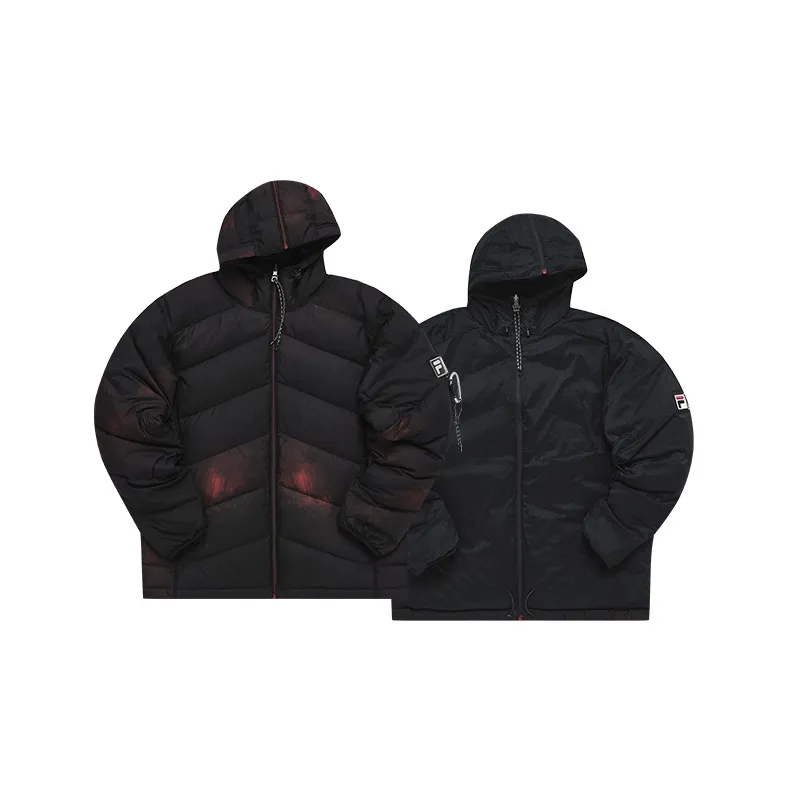 FILA FUSION ARIES Collaboration Collection Down Jacket Unisex Joker Red-2