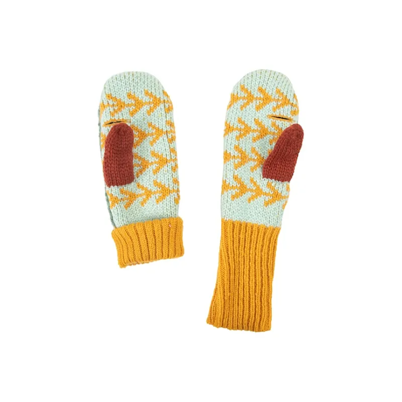 BAIJUAN Knit Gloves Unisex-4
