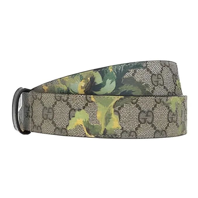 GUCCI Logo Emblem Print Women's Width: 3.5cm-1
