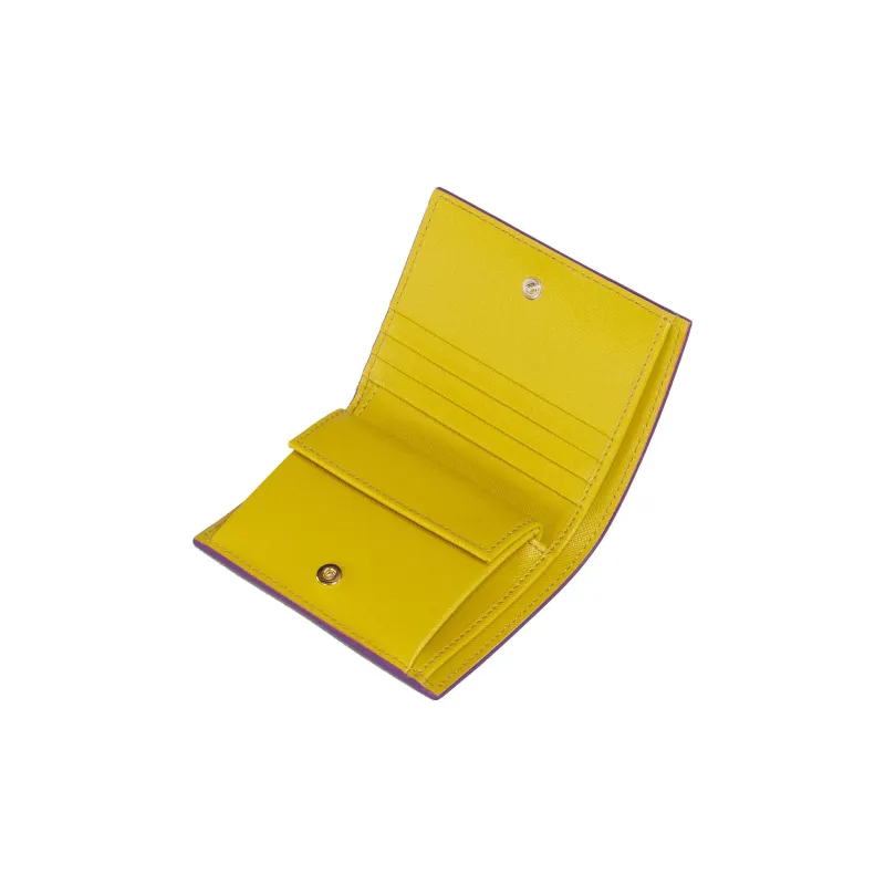 MARNI Calfskin Wallet Women's Yellow-4