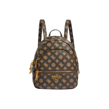 GUESS Polyurethane Backpack Mini Women's Brown