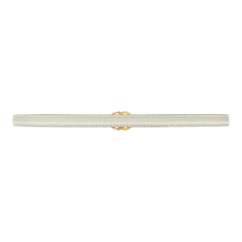 GUCCI Leather Belts Women's Width 1.2CM-1