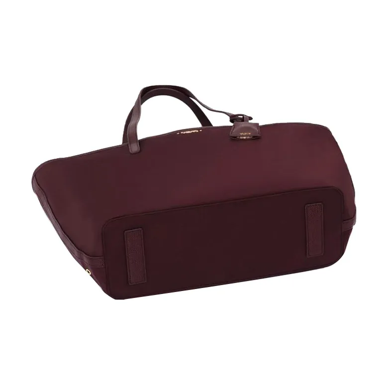 TUMI Voyageur Nylon Tote Bag Shopping Bag Shoulder Bag Handbag Small Size Women's Burgundy-2