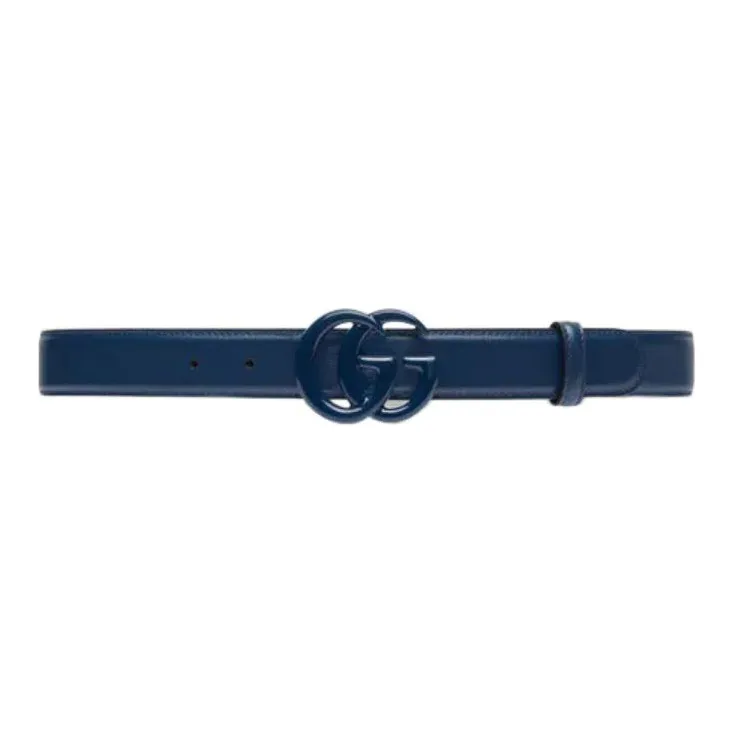 GUCCI Gg Marmont Thin Belt-0