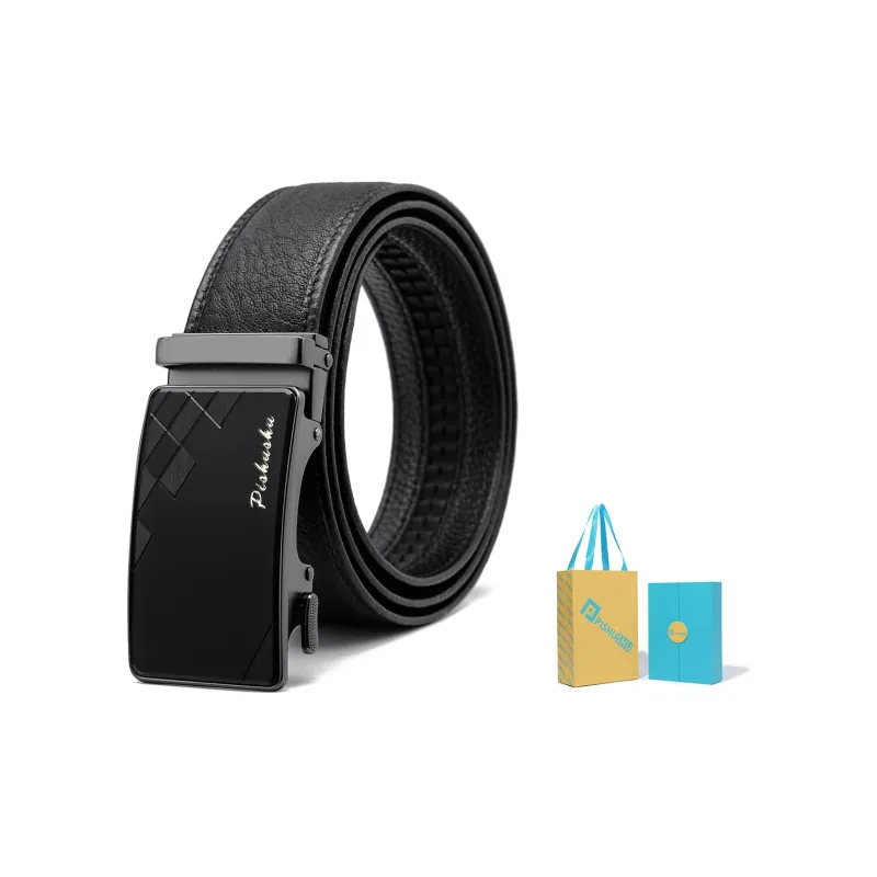 PISHUSHU Leather Belts Men-30