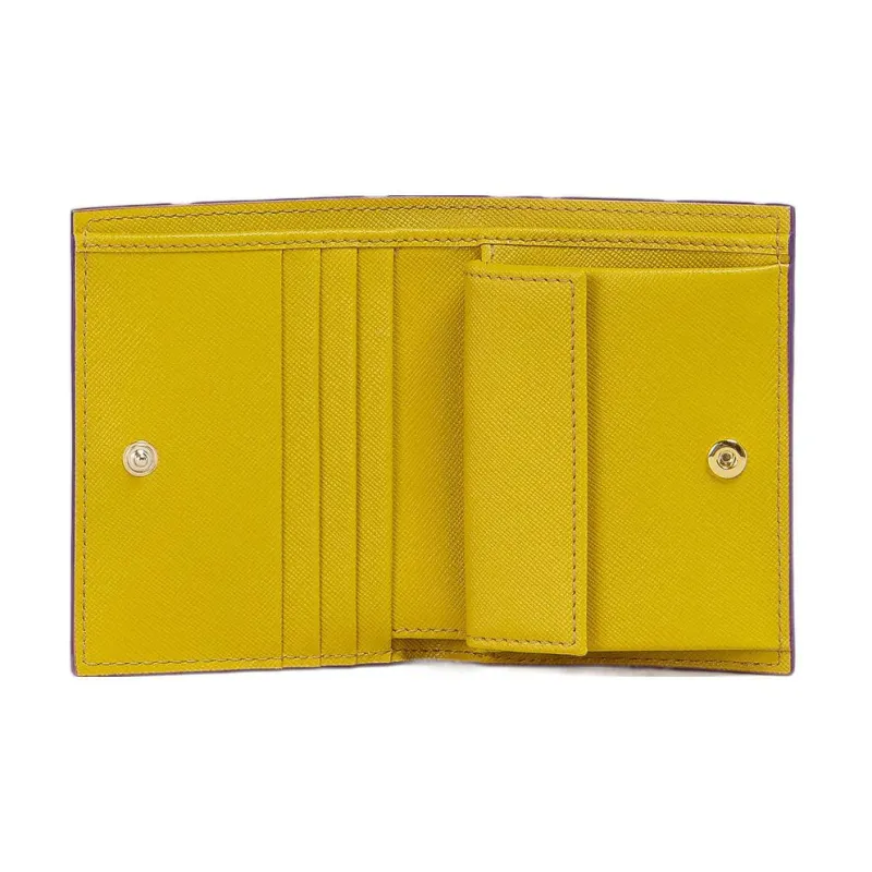 MARNI Calfskin Wallet Women's Yellow-2