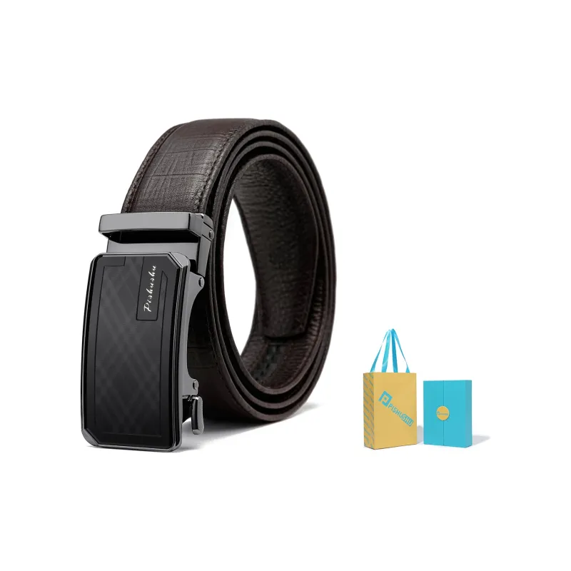 PISHUSHU Leather Belts Men-34