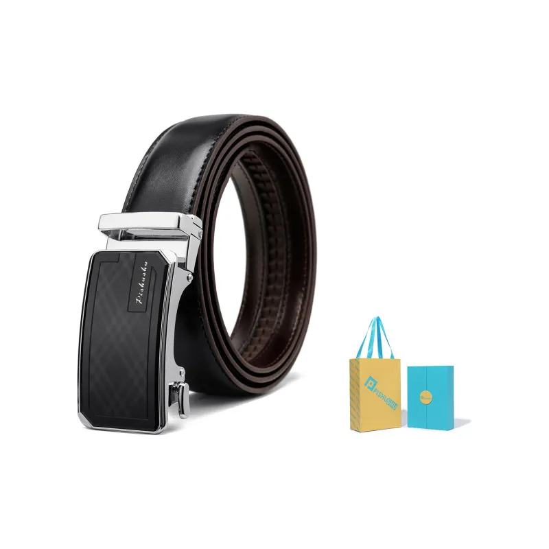 PISHUSHU Leather Belts Men-36
