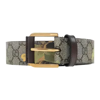 GUCCI Logo Emblem Print Women's Width: 3.5cm