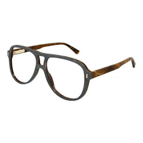 GUCCI Aviator Frame Glasses