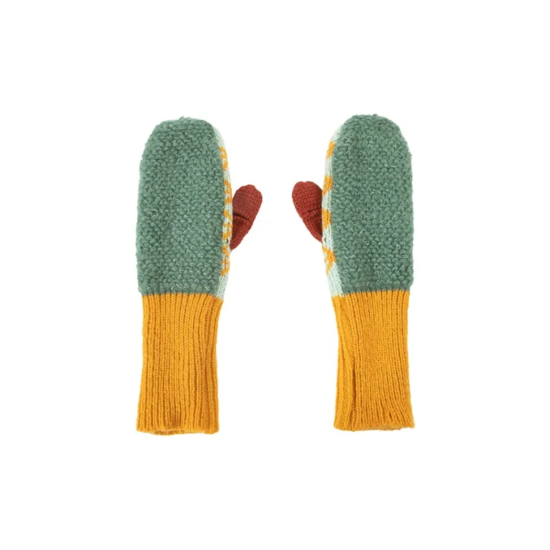 BAIJUAN Knit Gloves Unisex-1
