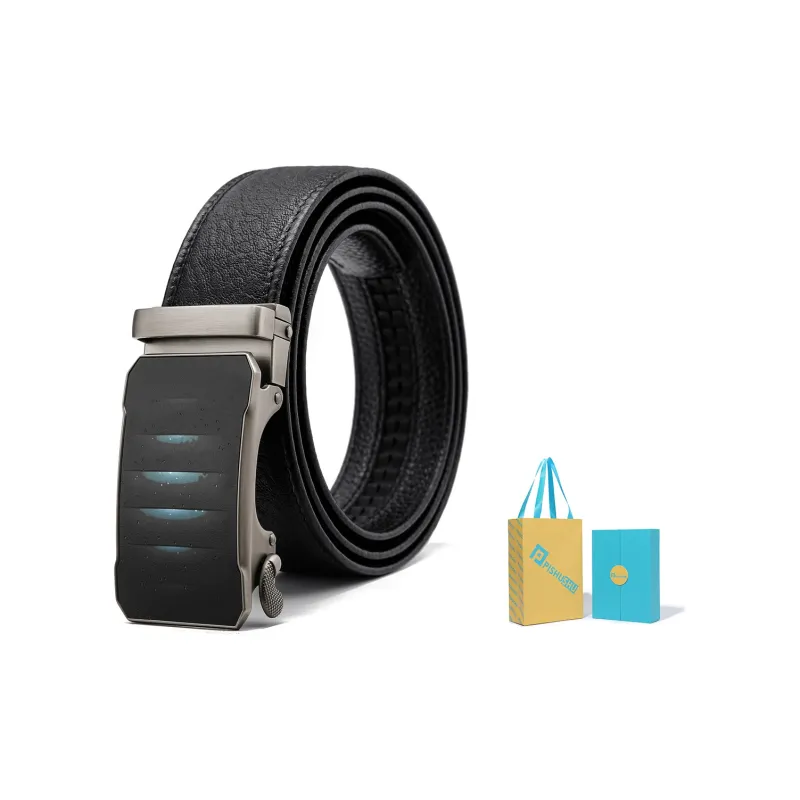 PISHUSHU Leather Belts Men-30