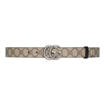 GUCCI Gg Marmont Reversible Thin Belt