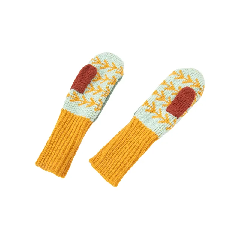 BAIJUAN Knit Gloves Unisex-3
