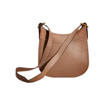 COACH Emery Pebbled Leather Shoulder Bag, Crossbody Bag Women's Elm Wood Color