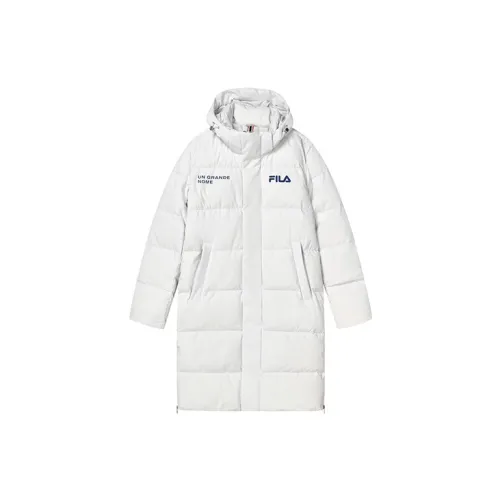 FILA Down Jackets Men Cool Stone White