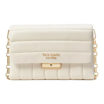 Kate Spade Carlyle Sheepskin Crossbody Bag Shoulder Bag Wallets Women's White