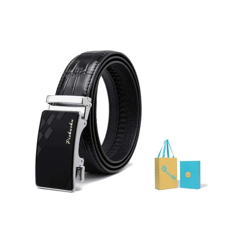 PISHUSHU Leather Belts Men-40