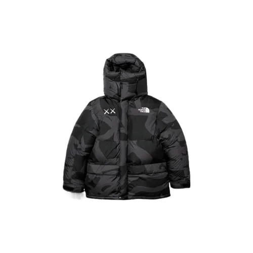 Kaws X THE NORTH FACE Down Jackets Unisex Black