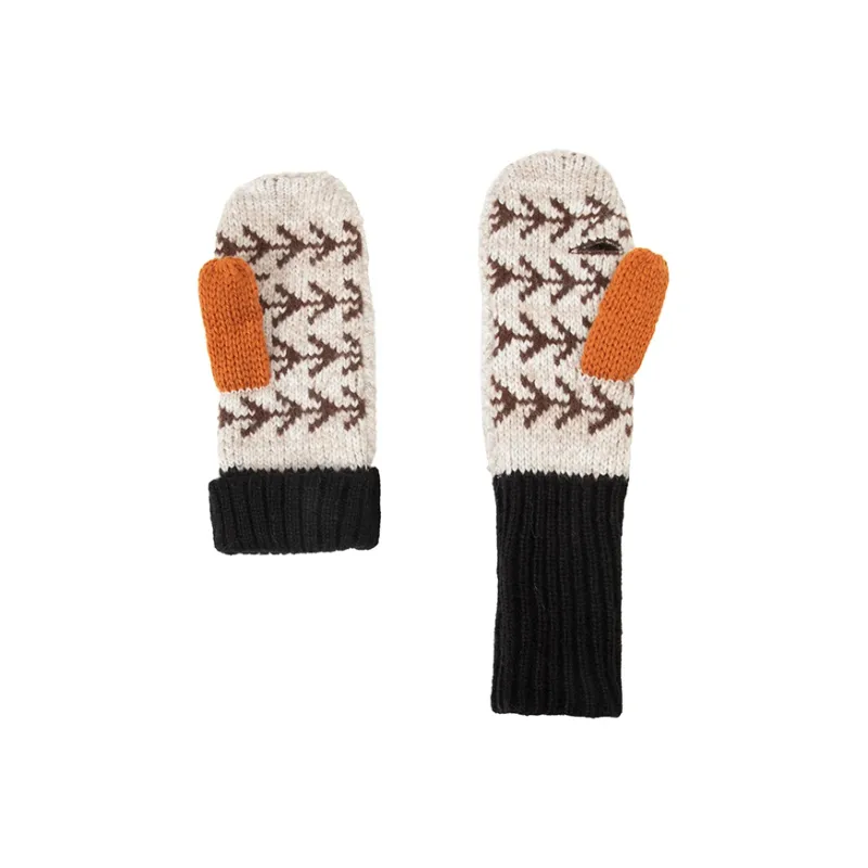 BAIJUAN Knit Gloves Unisex-6